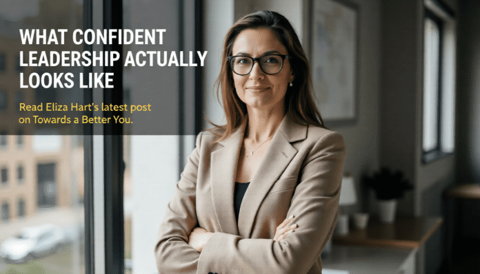 Women leading confidently