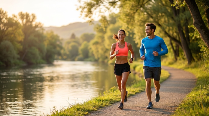 staying motivated with a running partner