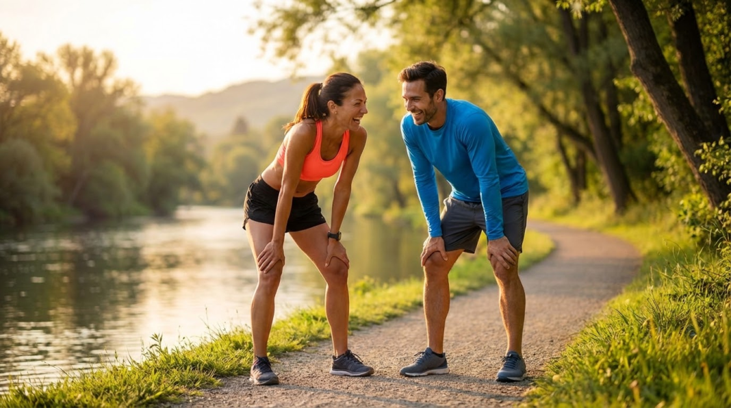 staying motivated with a running partners